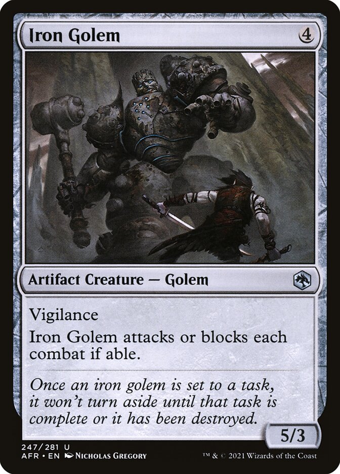 Iron Golem | AFR (Foil)