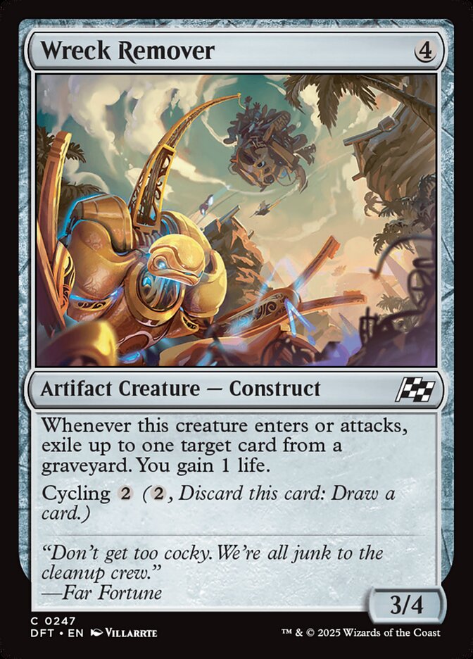 Card Scan of Wreck Remover | DFT