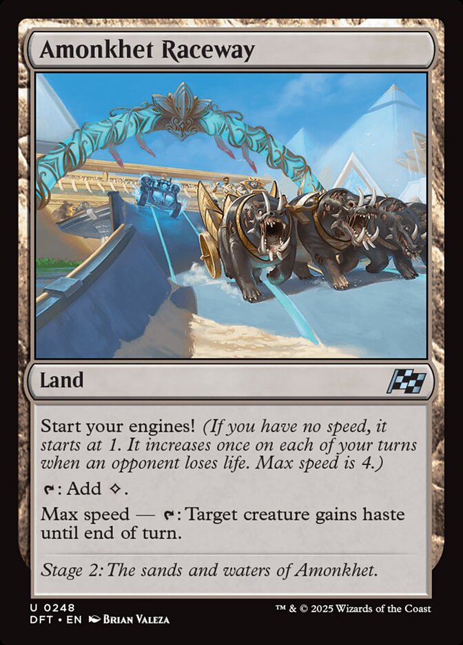 Card Scan of Amonkhet Raceway | DFT