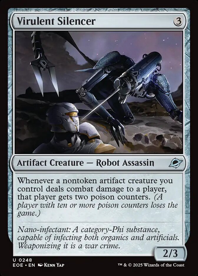 Virulent Silencer Card Scan