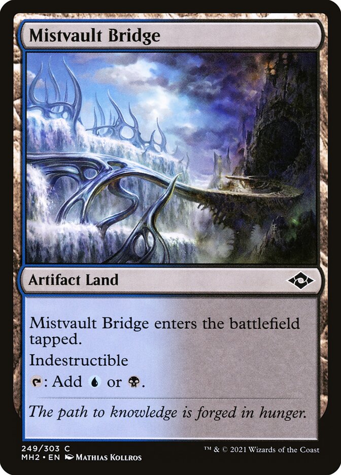 Card Scan of Mistvault Bridge | MH2