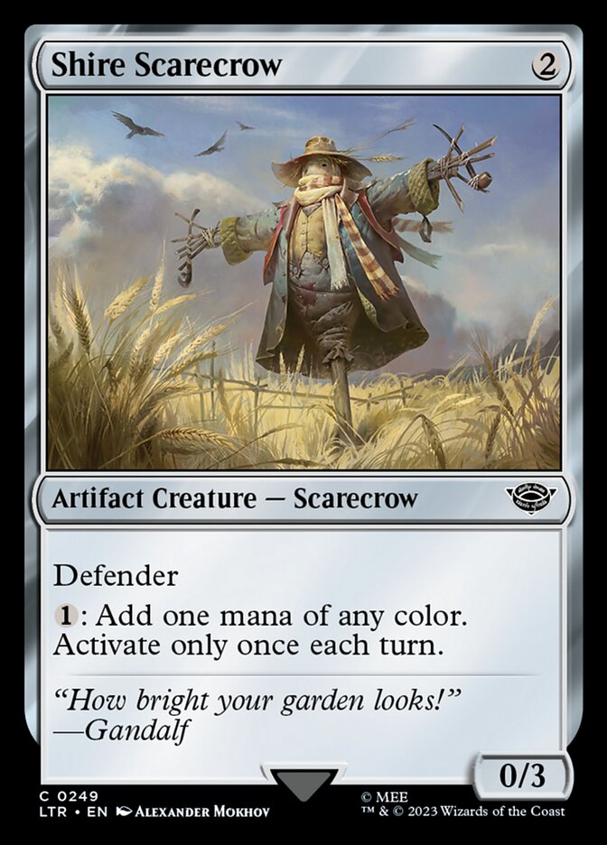 Card Scan of Shire Scarecrow | LTR