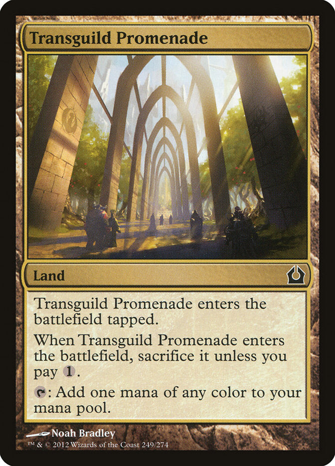 Card Scan of Transguild Promenade | RTR
