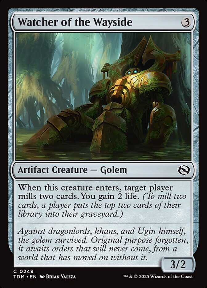Card Scan of Watcher of the Wayside | TDM