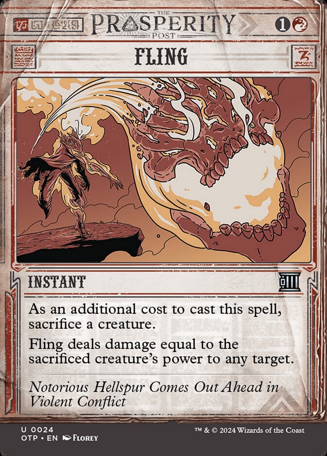 Card Scan of Fling | OTP