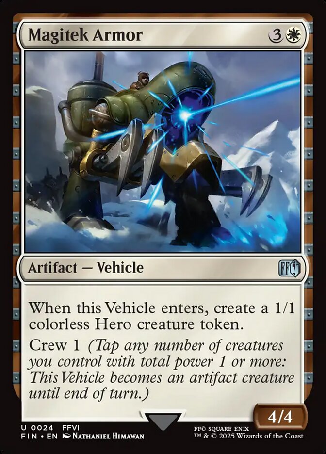 Card Scan of Magitek Armor | FIN