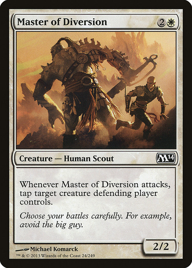 Card Scan of Master of Diversion | M14
