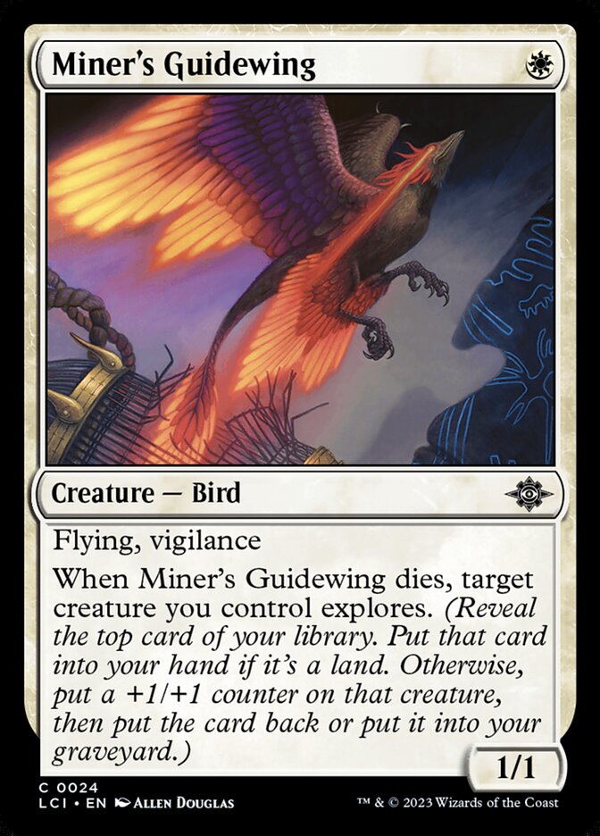Card Scan of Miner's Guidewing | LCI