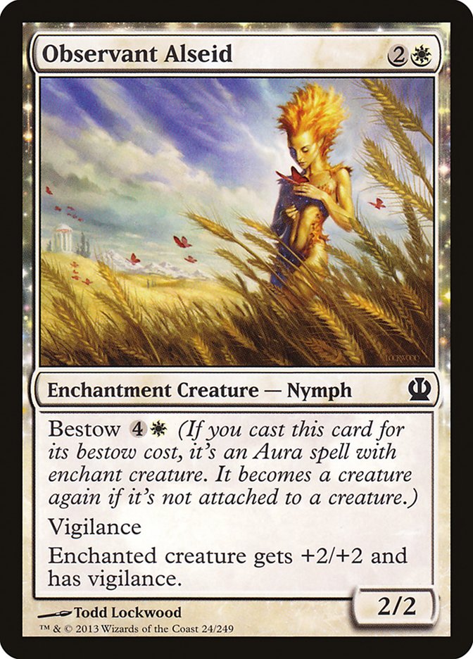 Card Scan of Observant Alseid | THS