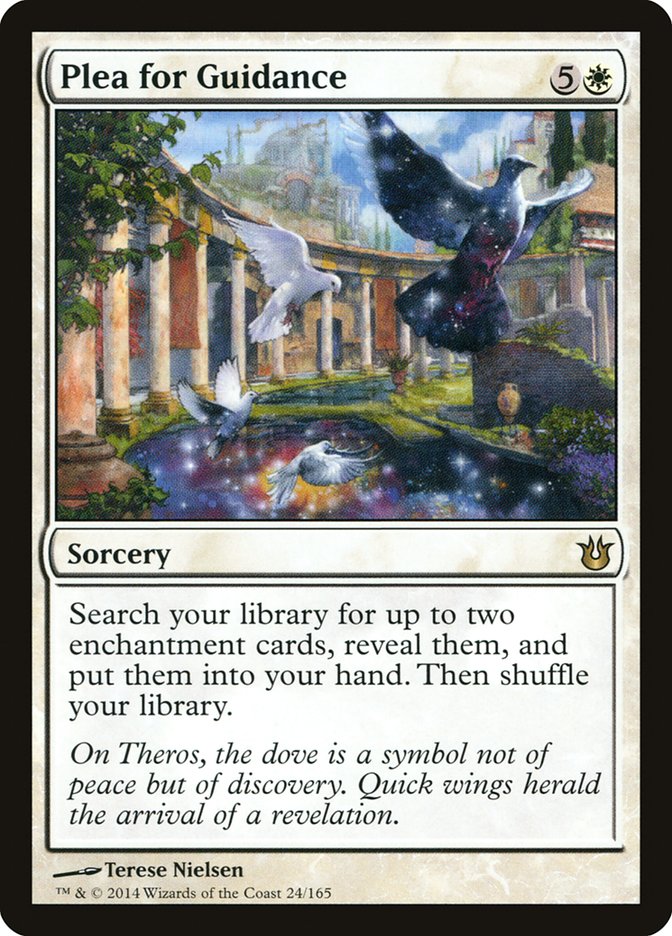 Card Scan of Plea for Guidance | BNG