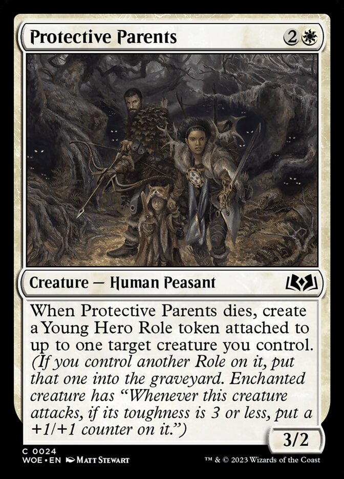 Card Scan of Protective Parents | WOE