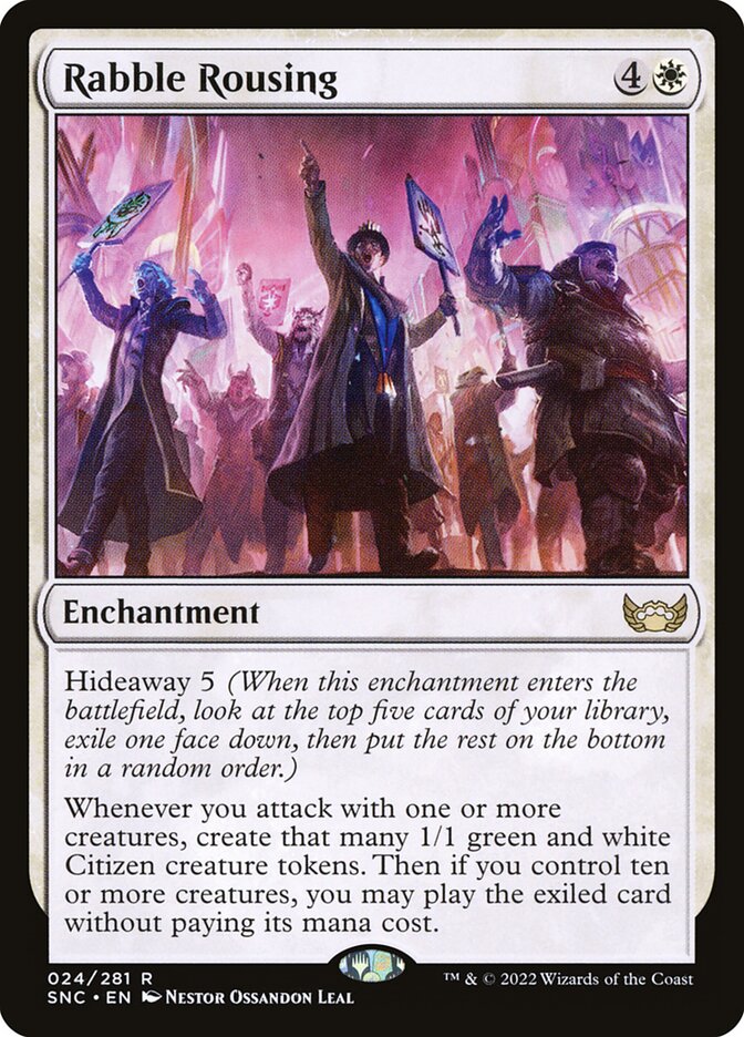 Rabble Rousing | SNC - Card Scan