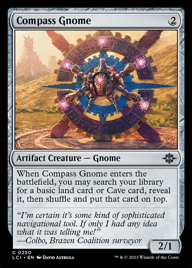 Card Scan of Compass Gnome | LCI