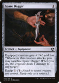 Card Scan of Spare Dagger | AFR
