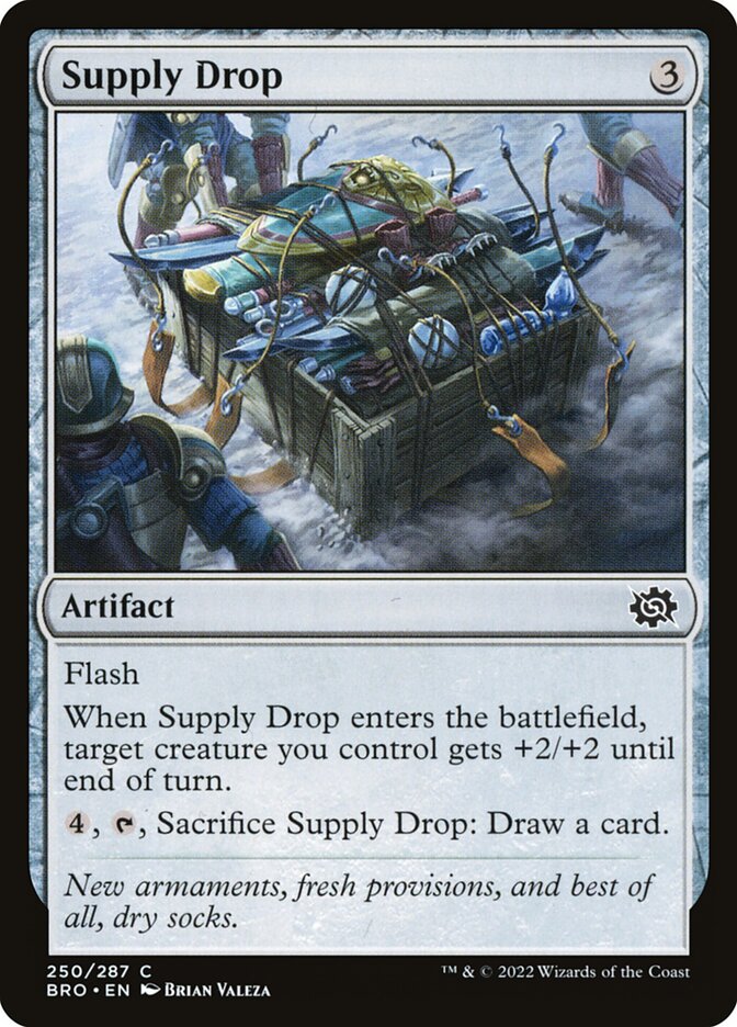 Card Scan of Supply Drop | BRO