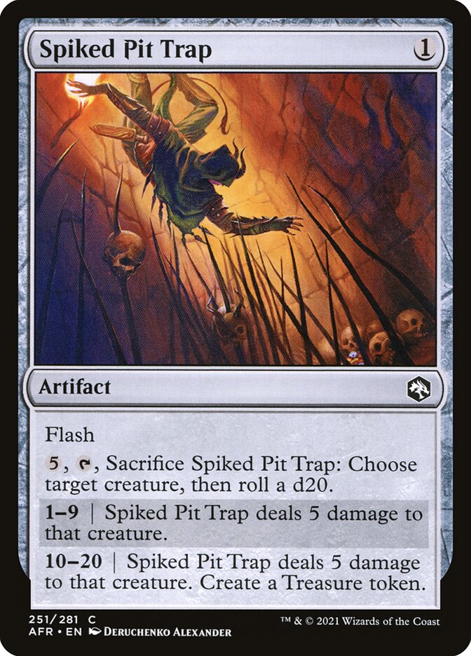 Spiked Pit Trap | AFR (Foil)