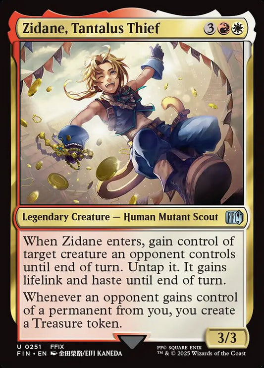 Zidane, Tantalus Thief | FIN