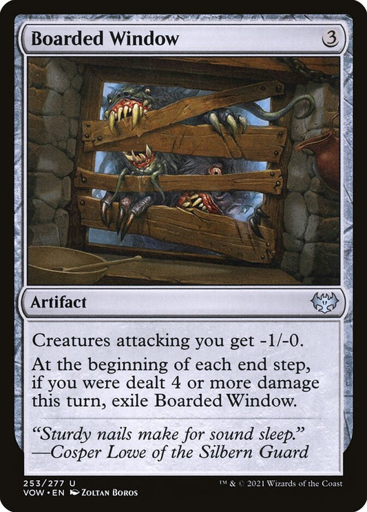 Boarded Window | VOW
