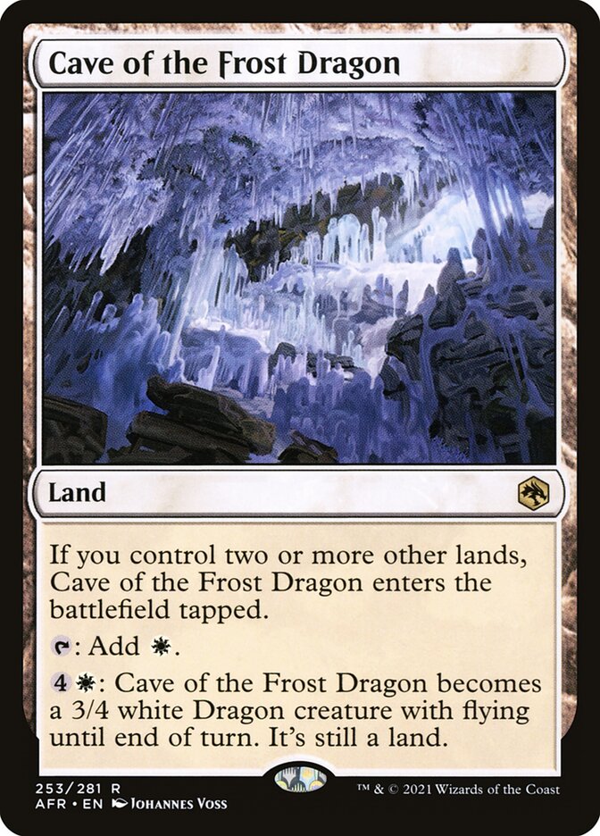 Cave of the Frost Dragon | AFR (Foil)