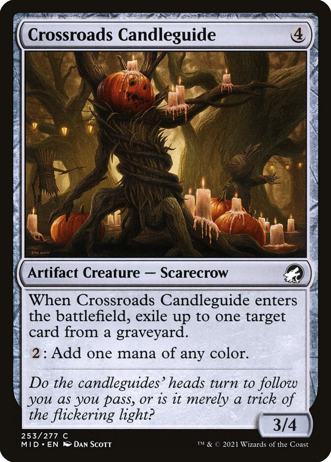 Card Scan of Crossroads Candleguide | MID