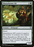 Card Scan of Sharpshooter Elf | CLB