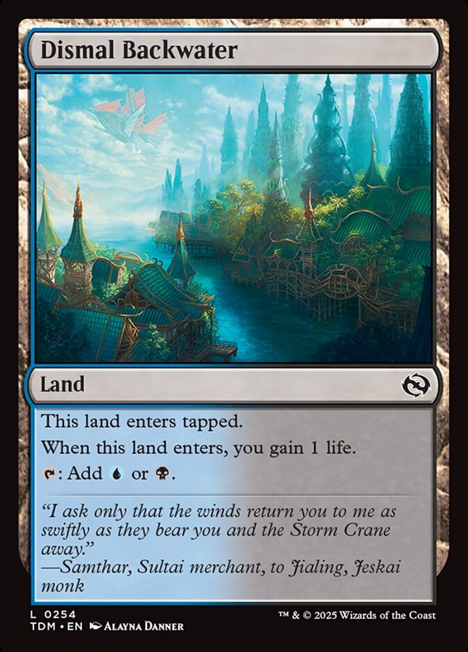 Card Scan of Dismal Backwater | TDM