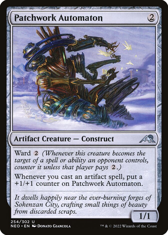 Card Scan of Patchwork Automaton | NEO