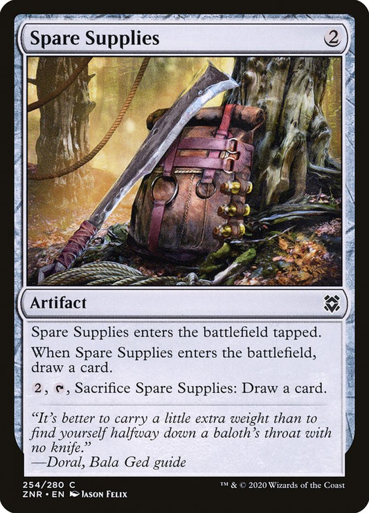Spare Supplies | ZNR