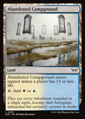 Card Scan of Abandoned Campground | DSK