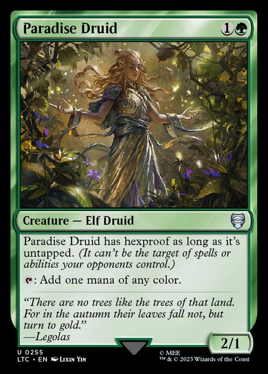 Card Scan of Paradise Druid | LTC