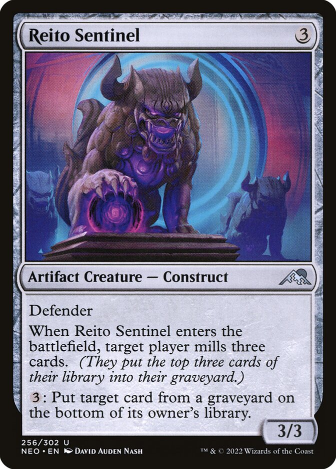 Card Scan of Reito Sentinel | NEO