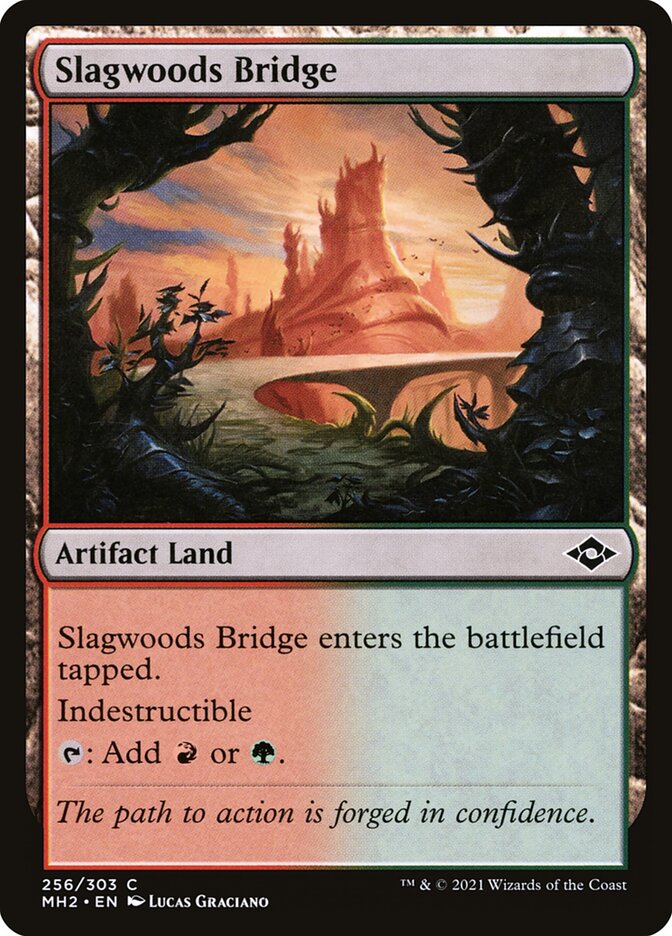 Card Scan of Slagwoods Bridge | MH2