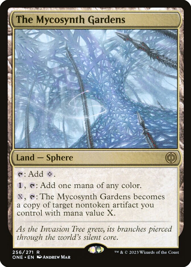 Card Scan of The Mycosynth Gardens | ONE