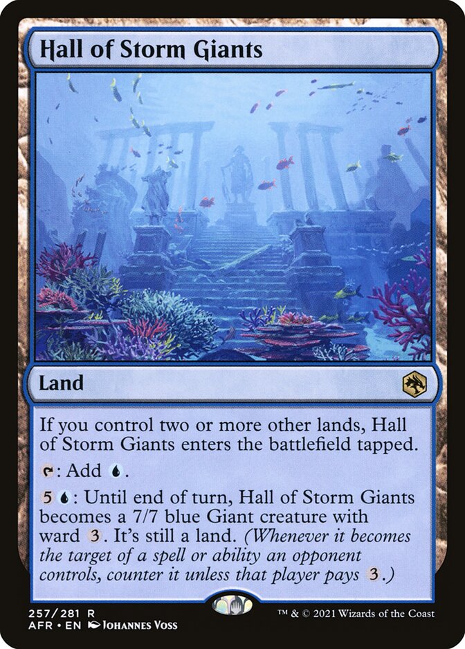 Hall of Storm Giants | AFR (Foil)