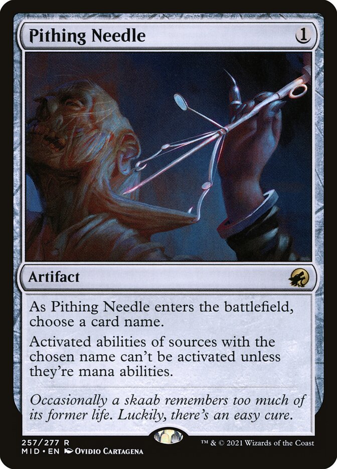 Card Scan of Pithing Needle | MID