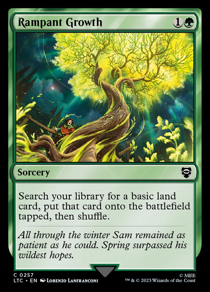 Card Scan of Rampant Growth | LTC