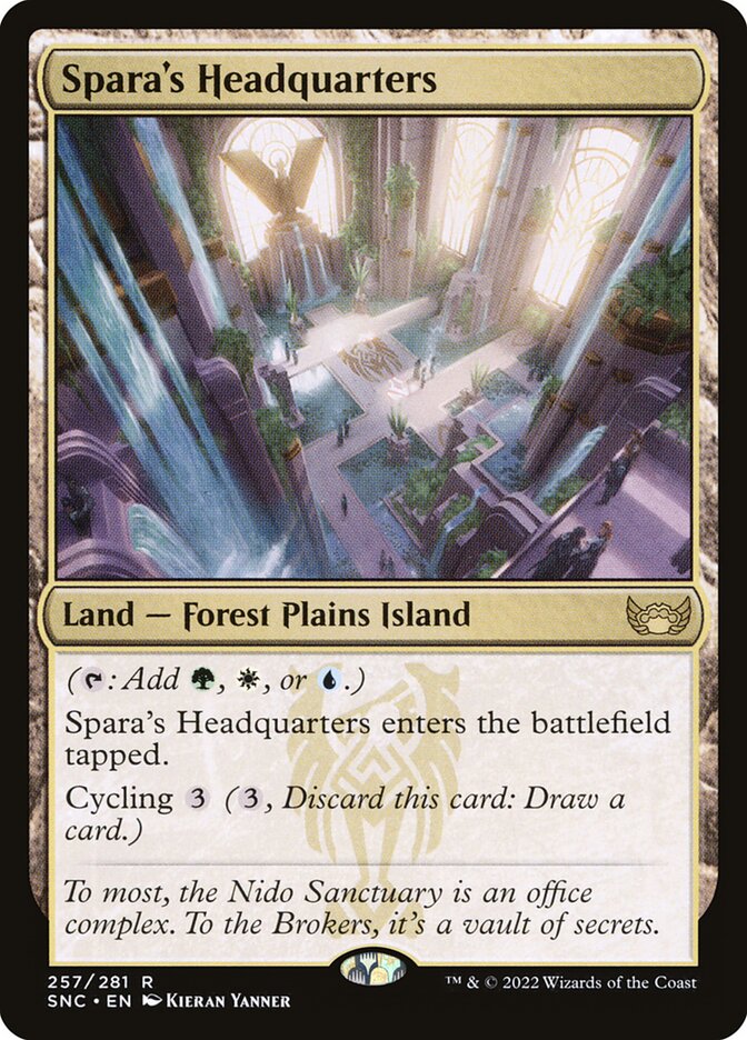 Spara's Headquarters | SNC (Foil) - Card Scan