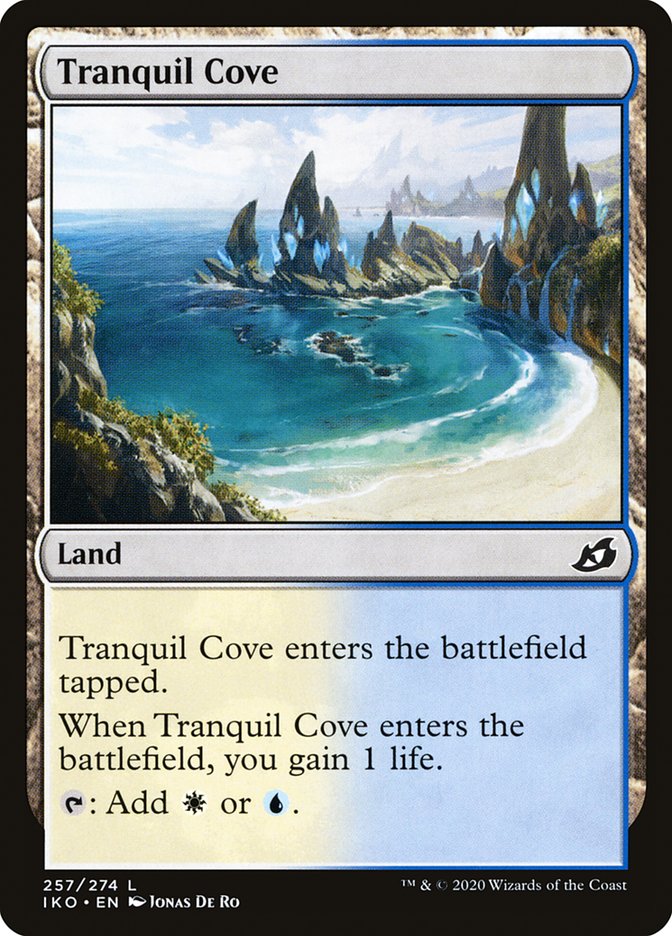 Card Scan of Tranquil Cove | IKO