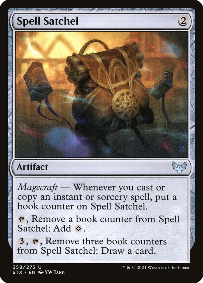 Card Scan of Spell Satchel | STX
