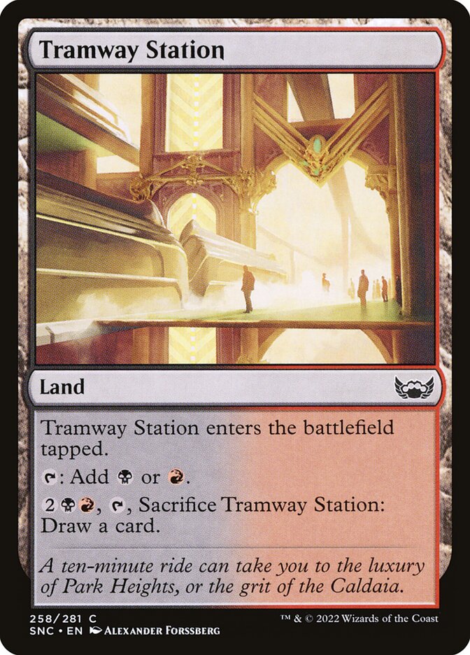 Tramway Station | SNC (Foil) - Card Scan