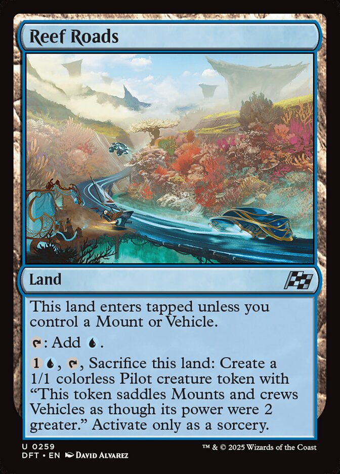 Card Scan of Reef Roads | DFT