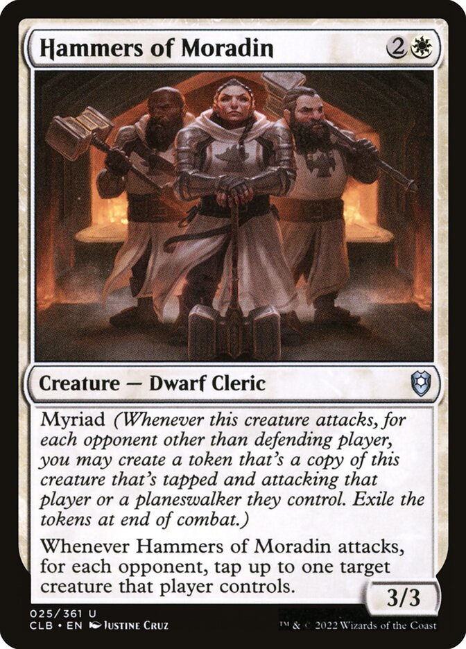 Card Scan of Hammers of Moradin | CLB
