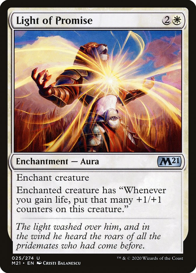 Card Scan of Light of Promise | M21