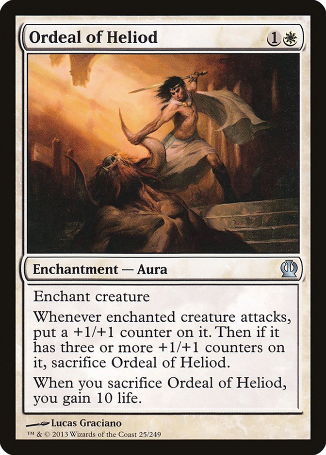 Card Scan of Ordeal of Heliod | THS