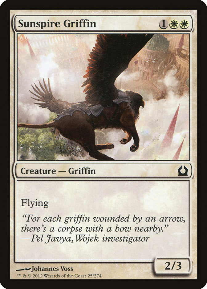 Card Scan of Sunspire Griffin | RTR