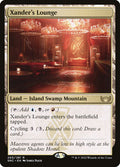 Card Scan of Xander's Lounge | SNC