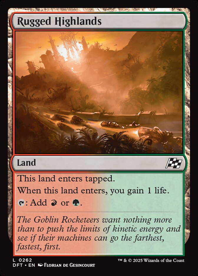 Card Scan of Rugged Highlands | DFT