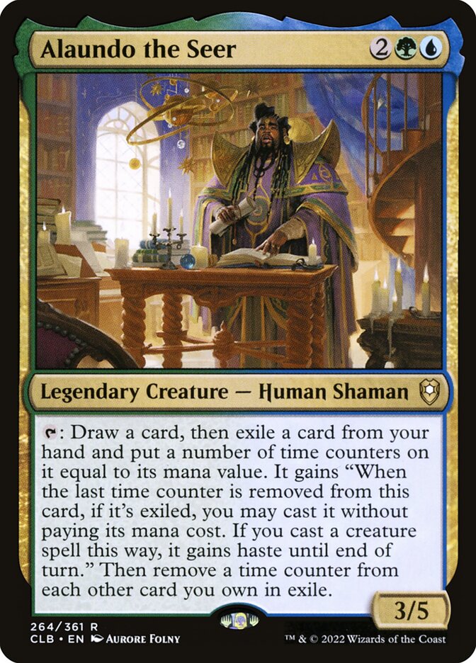 Card Scan of Alaundo the Seer | CLB