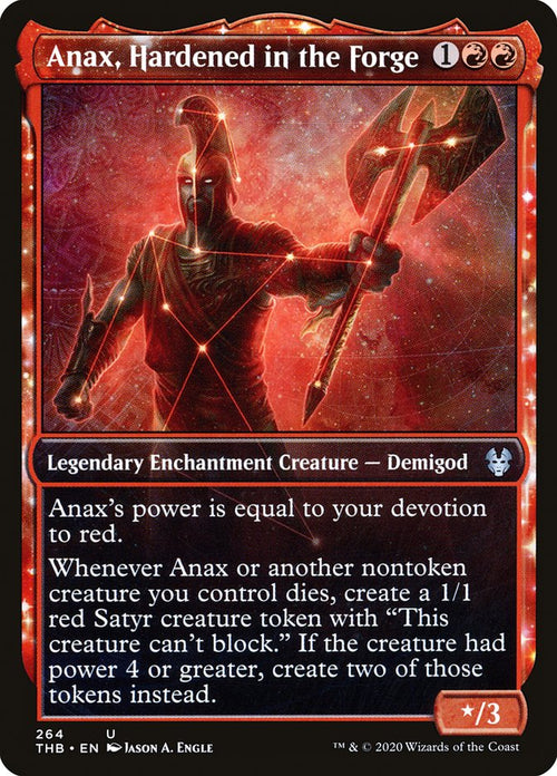 Card Scan of Anax, Hardened in the Forge | THB (Showcase)
