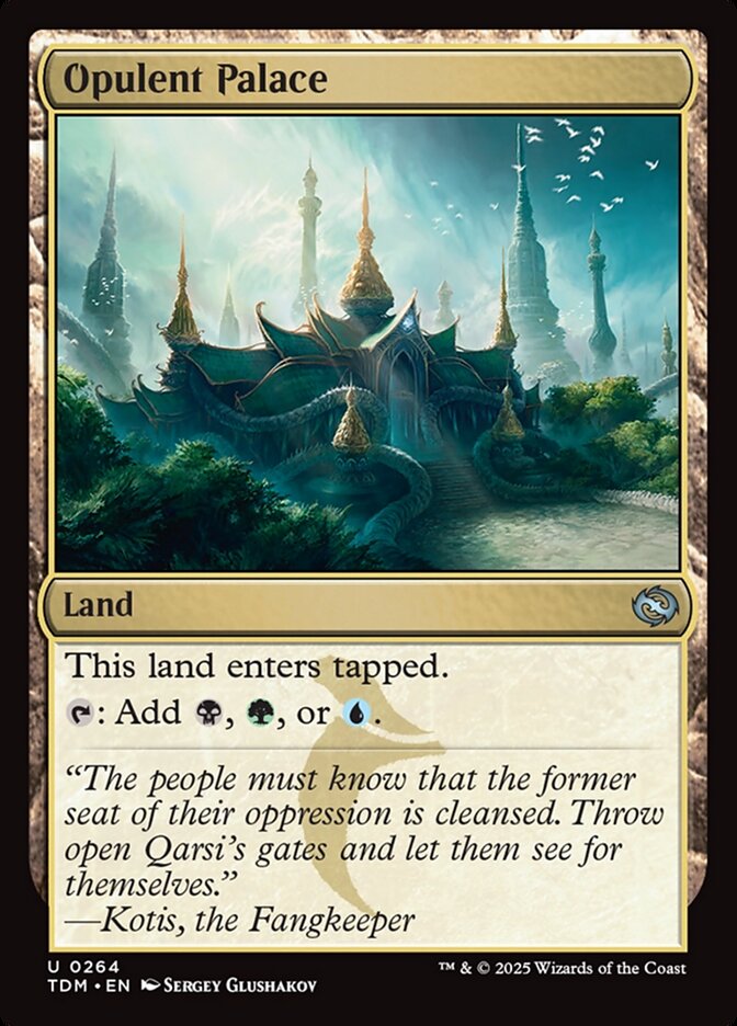 Card Scan of Opulent Palace | TDM